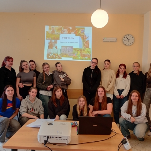 Alternativní popis - Velikonoce v Domově pro seniory Frýdek - Místek