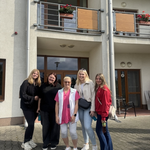 Alternativní popis - Návštěva stážistů z Německa v Hospici Frýdek-Místek